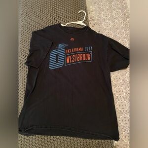 Majestic Black Oklahoma City Tee